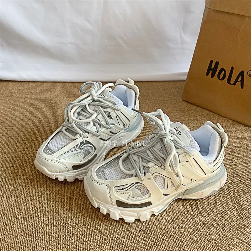 Free Shipping For Man Fashion New Men's Chunky Sneakers Male Female Dad Trendy Girls Boys Casual Sports Running Shoes_vogvips.com