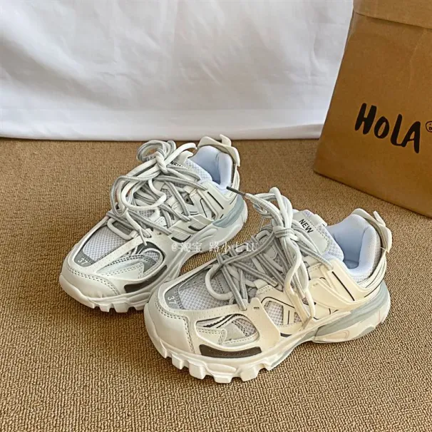 Free Shipping For Man Fashion New Men's Chunky Sneakers Male Female Dad Trendy Girls Boys Casual Sports Running Shoes_vogvips.com