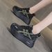 Small Thick-soled Retro Forrest Gump Shoes Women's Dad Shoes Heightening Casual Women's Shoes_vogvips.com