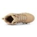 Breathable And Non Slip Men's One Size Fits All High Top Adhesive Yellow Flat Heeled Hiking Shoes, Combat Boots_vogvips.com