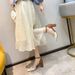 Women's Color-Block Fashion Sandals 2026 New Spring And Autumn Versatile Mid-Heel Chunky Heel Pointed Toe Hollow High_vogvips.com