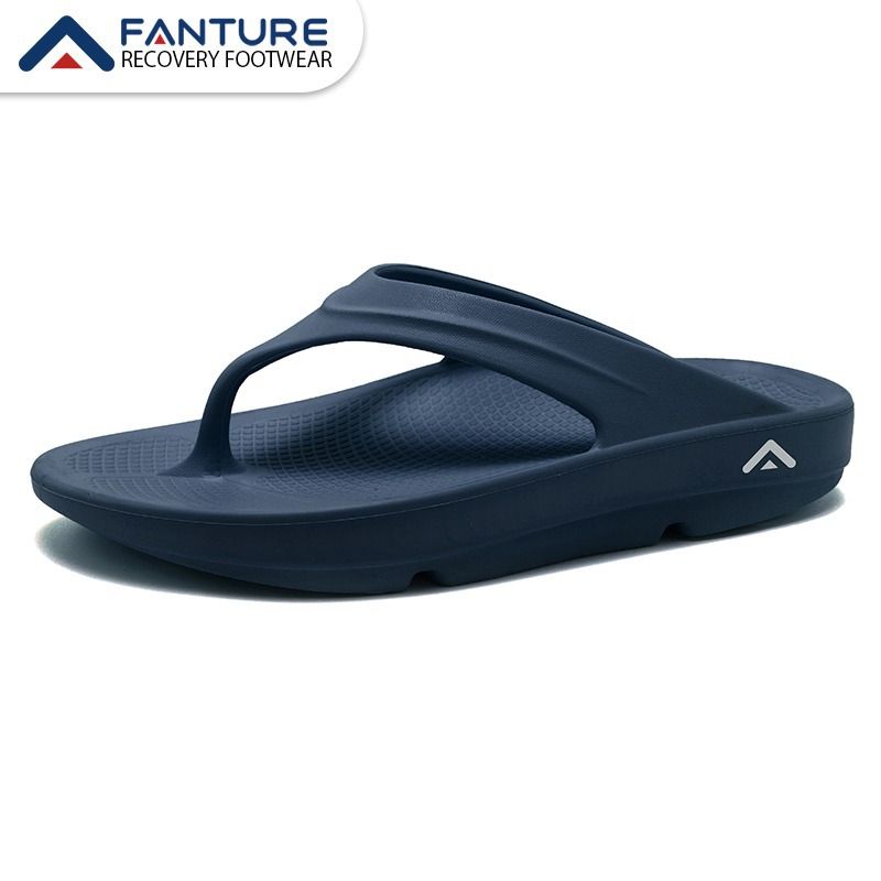Men’s Shoes Flip Flops Shock Absorbing Thick Soft Bottom Flat Feet Men And Women Indoor And Outdoor Fashion Casual Slippers_vogvips.com