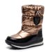 Snow Boots Men's And Women's Winter Medium Tube Wool Thickened Warm Large Size Cotton Shoes Winter Boots Waterproof_vogvips.com