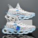 Fashionable New Casual Running Flying Woven Outer Wear, Blade Comfortable Sports Shoes, Oversized Trendy Men's Shoes_vogvips.com