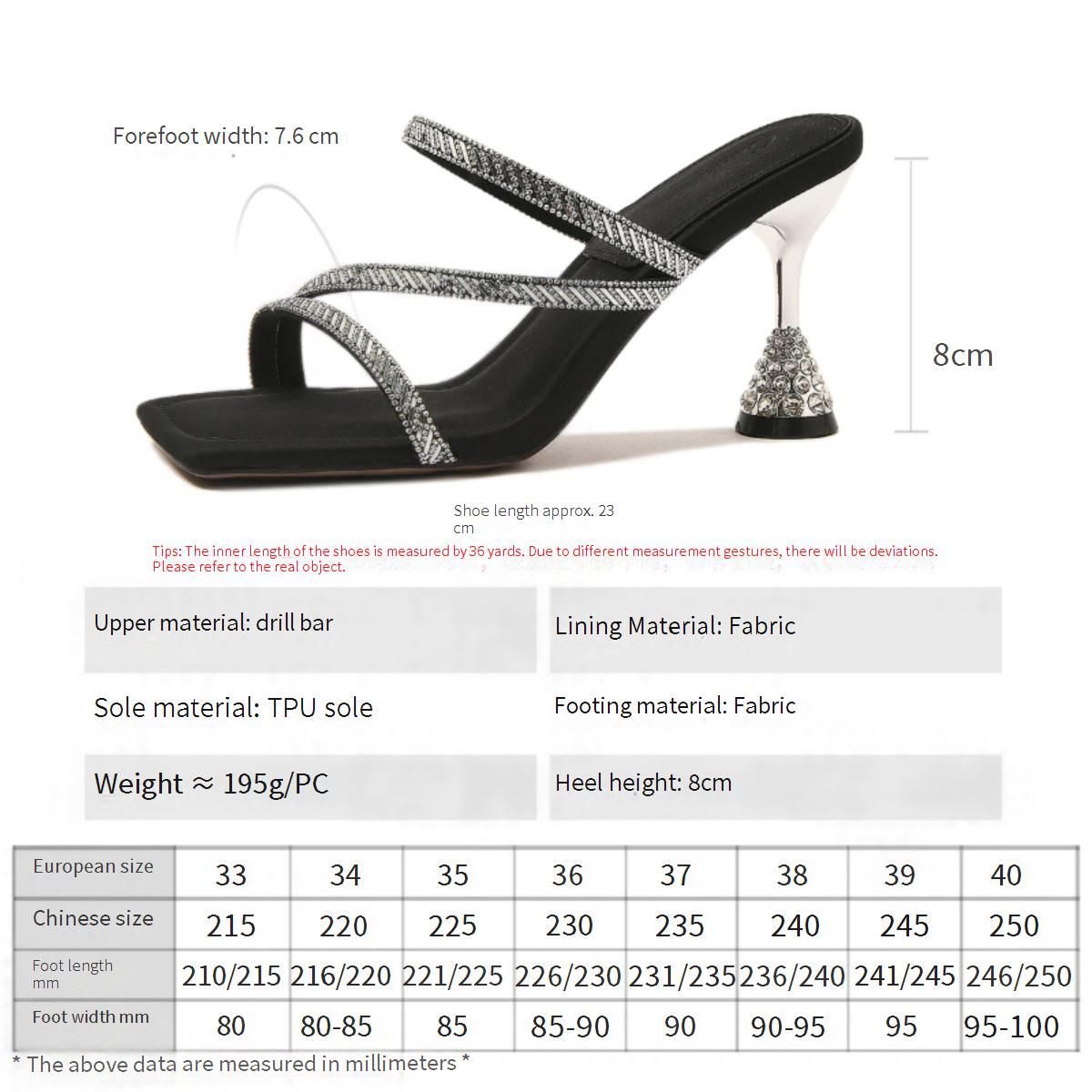Cameido Women's Rhinestone - Striped Elegant Wedding Party Business High - Heeled Shoes CD56662_vogvips.com