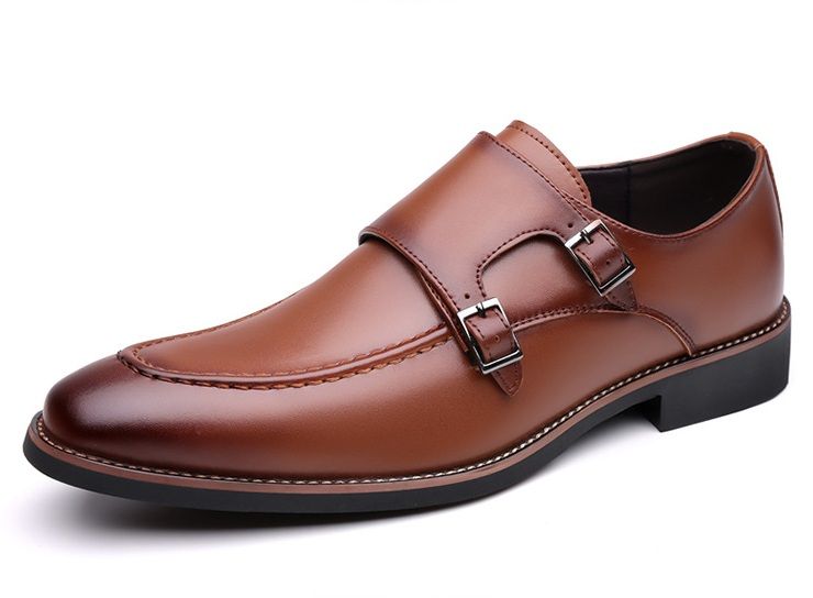 The 9228 Microfiber Men's Casual Shoes Brown Choose Size And Tell Seller_vogvips.com