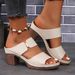Large Size One Line Slippers Fashion Casual Slippers_vogvips.com