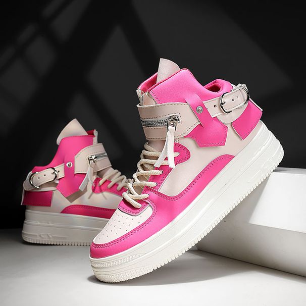 New Men's Autumn Breathable Campus Couple Board Trend Versatile Anti Slip Thick Sole Sports And Casual Trendy Shoes_vogvips.com