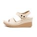 Amazon's New 2026 Spring And Summer Platform Sandals Women's Casual And Comfortable Large-size Metal Buckle Sandals Are Sent On Behalf Of Others._vogvips.com
