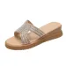 Sandals Women Slippers Wedges Summer Slides Flexible Women's Party Waterproof Beach Work Lightweight Pool Luxury Shoes_vogvips.com