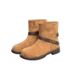 Platform Belt Buckle Fashion Women 2025 Autumn Winter New Western Cowboy Korean Style Slimming Slip-on Short Boots_vogvips.com
