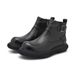 European Warm Series 2025 Autumn Winter British Style Martin Men's Casual Zipper High-top Short Thick-soled Height-increasing Work Boots_vogvips.com
