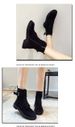 Martin Boots Autumn/Winter New Style Women's Versatile Boots, Thick-heeled Fleece Short Boots_vogvips.com