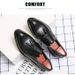 Men's Stylish Pointed-Toe Dress Shoes With Tassel Detail – Classic Black & Brown Oxfords For Wedding, Business & Night Out Men's Shoes_vogvips.com
