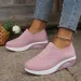 Women Walking Air Cushion Non Slip Orthopedic Shoes Ladies Platform Mules Breathable Wedge Female Sneakers 2025_vogvips.com