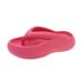 Summer Platform Sandals For Women Instagram Worthy Stylish Simple Walking On Clouds Height Enhancing Outdoor Beach Wear Flip Flops_vogvips.com