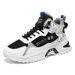 Winter Men's Breathable High-Top Shoes, Trendy Versatile Thick-Soled Fleece-Lined Warm Sneakers, Sports Dad Shoes_vogvips.com