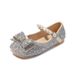 Princess Fashion Crystal Girls' Spring And Autumn New Flat Pink Pearl Single Children's Shoes_vogvips.com