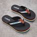 Women's Shoes Muffin Bottom Flip-flops Webbing Home Slippers Flip-flops Fashion Personalized Slippers Can Be Worn Outside Slippers Beach Slippers_vogvips.com
