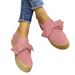 New Sponge Cake Women's Shoes, High Heels, Solid Color, All Season Casual, Thick Sole, Bow, Plus Size_vogvips.com