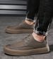 Business Soft-soled Shoes, Retro Style Martin Boots, Trendy Korean Style British Style Workwear Style Versatile Short Boots_vogvips.com