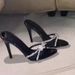 2025 Spring/Summer New Pointed Toe Thin Heel Rhinestone Sandals For Women, Open-Toe Sexy Slippers High Heels_vogvips.com
