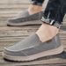 Big size super light casual cloth shoes men's new breathable slip-on lazy loafers_vogvips.com