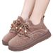 Old Beijing Shoes For Women, Fleece-Lined, Thickened, Warm, Non-Slip, Winter, Middle-Aged And Elderly, Mom's Cotton_vogvips.com