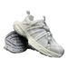 Men's Niche New Trendy Strap Thick Soled Sports Leather Breathable Mesh Dad Casual Shoes_vogvips.com