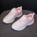 Running Shoes Women's Student Tide Women's Shoes Lightweight Soft Sole Shock Absorption Comfortable Mesh Sneakers Women_vogvips.com