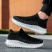 Men Sock Women Running Thick Sole Casual Breathable Sport Couple Walking Fashion Sneakers Shoes_vogvips.com