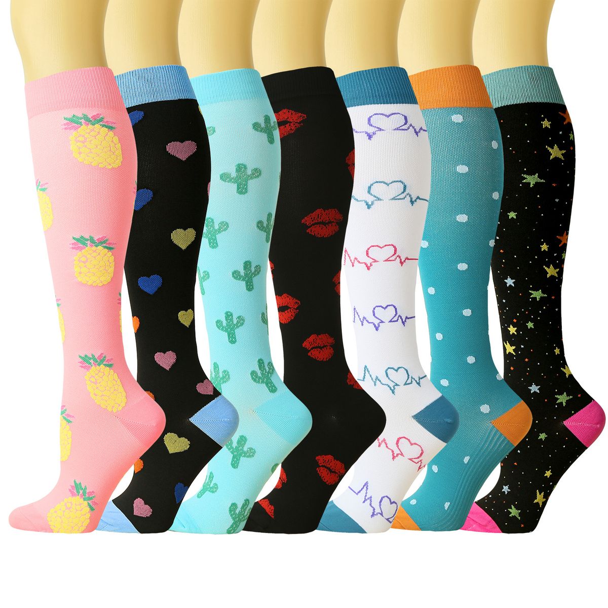 Outdoor running pressure stockings, compression stockings and stretch socks_vogvips.com