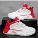 Spring High End Versatile Casual Sports Thick Soled Height Enhancing Men's Forrest Gump Daddy Shoes_vogvips.com