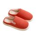 Women's Cotton Slippers For Autumn And Winter, Indoor Home Use, Fleece-Lined, Warm, Non-Slip, Comfortable, Fashionable_vogvips.com