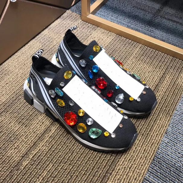 Ready-to-ship Slip-on Shoes Without Laces, Breathable Mesh, Serrated Thick Sole, Suitable For Daily Commuting And Casual_vogvips.com