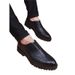 Men's Height Increasing Trendy Hairstylist Pointed Business Carved Breathable Casual Leather Shoes_vogvips.com
