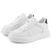 Men's Breathable Embossed Invisible Inner Heightening Platform White Shoes Men's Sports And Leisure Board Shoes_vogvips.com