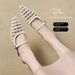 Cameido Ladies Elegant High End Beige Stiletto Heels_vogvips.com