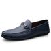 Doudou Shoes Men's Soft-soled Foot-fitting Lazy Shoes Men's Driving Shoes_vogvips.com