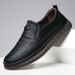 Euro Step Men's Leather 2025 Spring New Soft Breathable Casual Cowhide Sole Non-Slip Driving Shoes For Middle-Aged Dads_vogvips.com