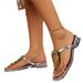 Large Size Flip Flops Women's 2025 Summer New Comfortable Low Heel Clip On Beach Sandals_vogvips.com
