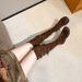 Over-the-Knee For Female Idols Returning Home, Women's Autumn And Winter Thick-Soled Melard Long High Boots, Brown_vogvips.com