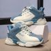 Leather Sneakers Casual Shoes Thick-sole Boys' And Girls' Shoes Big Children's Fashion Shoes Four Seasons_vogvips.com