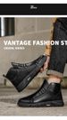 NEW Winter Fleece Martin Boots, High-top Black Thickened Warm Short Boots, Cotton Shoes_vogvips.com