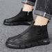 New Autumn Mid-Calf Martin Fashion British Style High-Top Casual Trendy Workwear Versatile Men's Boots_vogvips.com