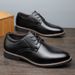 Euro Step 47 Large Size 48 Business Formal British Style Black Wedding Groom Leather Shoes For Men_vogvips.com