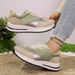 2025 Autumn New Flat Bottomed Breathable Sports Women's Sports Shoes Niche Casual Comfortable Height Increasing Women's_vogvips.com