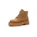 Boots 2024 New Leather Martin Boots Women's Shoes Versatile Rhubarb Thick-soled Single Boots Short Leather Boots Women's_vogvips.com