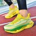 men And Women, Couples' Flashy Pink Mesh Sports Shoes, Lightweight Running Shoes Physical Exams Students,_vogvips.com
