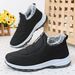 Women's Winter New Style Fleece-Lined Thickened Cotton Boots Mom Cross-Border Large Size Unisex Elderly Shoes Wholesale_vogvips.com